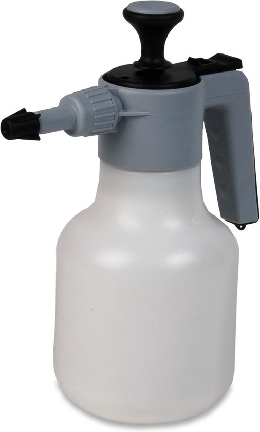 Sprayflacon met drukpomp 1,5 l Grijs Wecoline