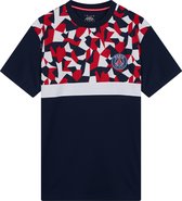 PSG Voetbalshirt Heren - Maat S - Sportshirt Volwassenen - Blauw/Rood