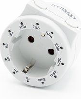 Technaxx TX-225 Socket Timer - Compte à rebours - Avec sécurité enfant - Wit
