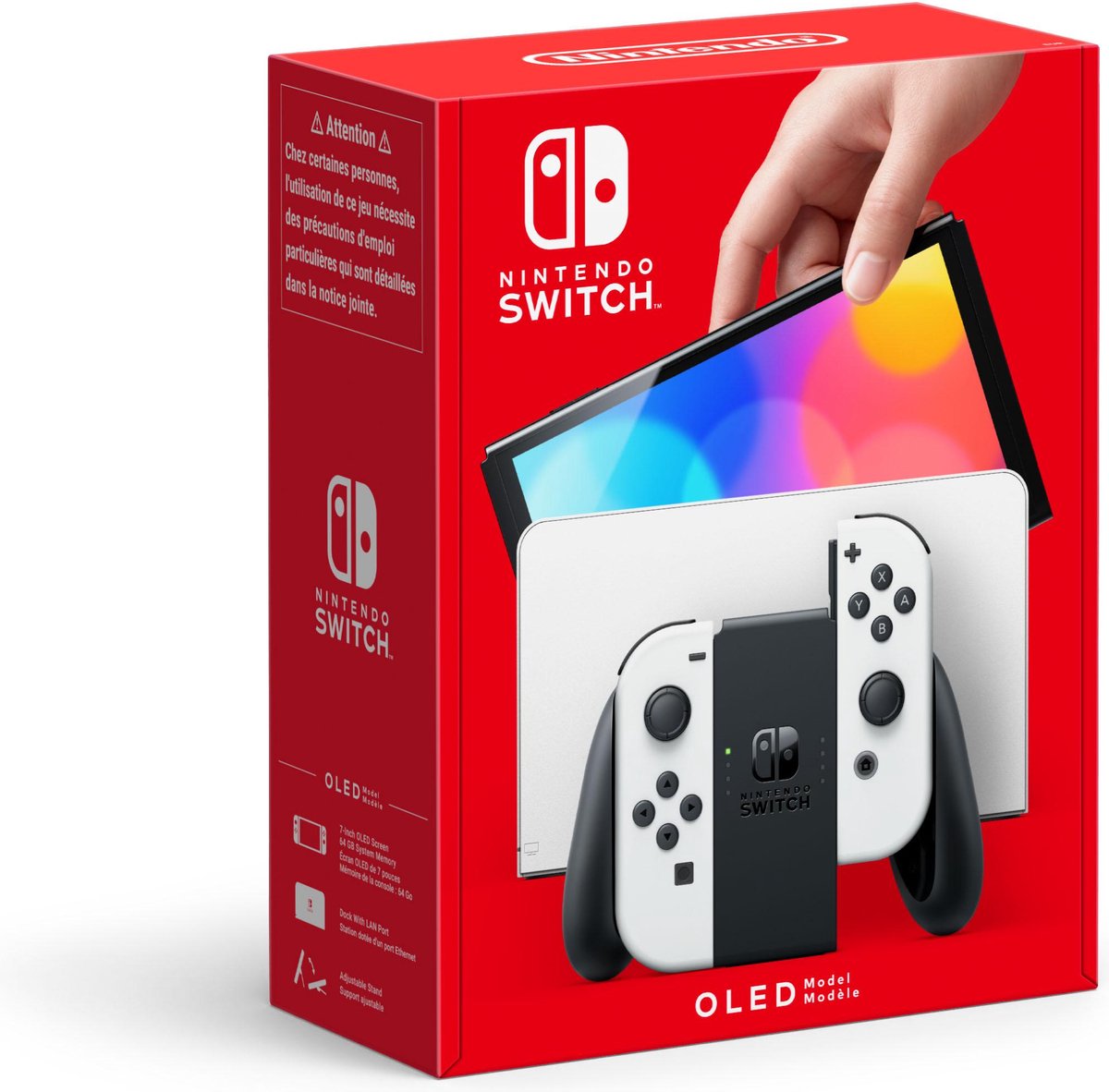 Nintendo Switch OLED - Wit | bol.com