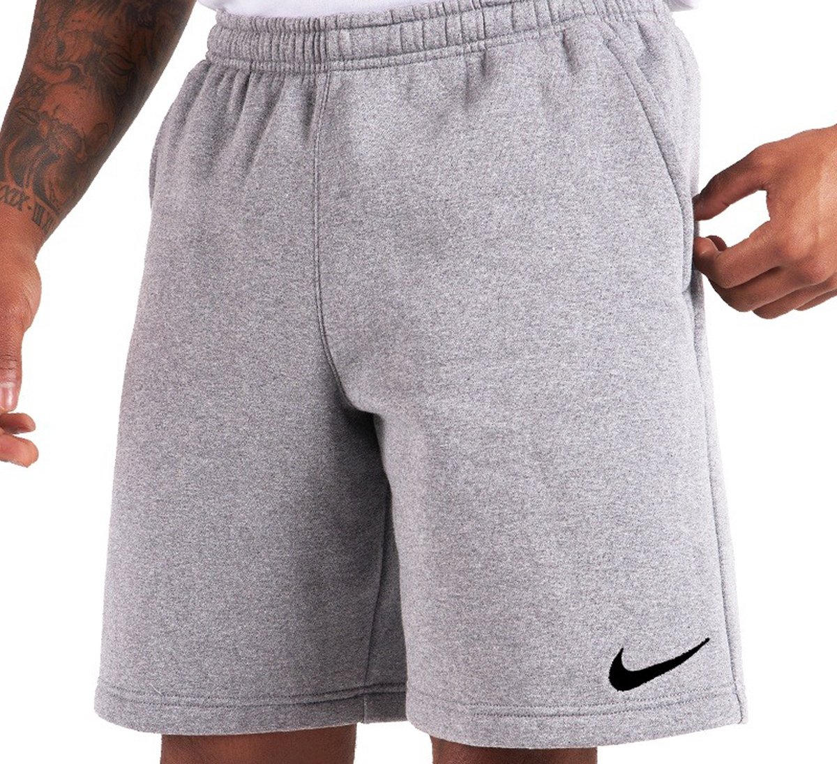 Nike Team Club 20 Sweatshort Heren - Donkergrijs Gemeleerd | Maat: S