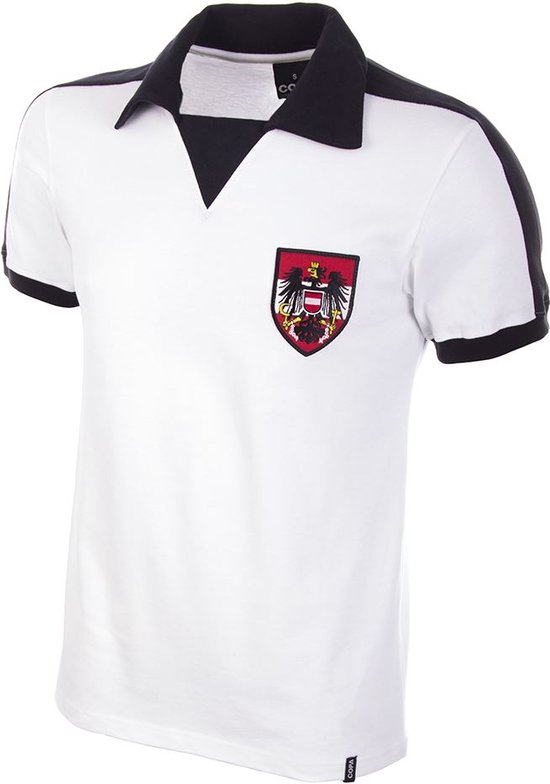 COPA - Oostenrijk World Cup 1978 Retro Voetbal Shirt - XS - Wit
