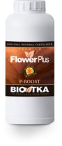 BioTka FLOWER PLUS (P-Boost) 1 Ltr. (plantvoeding - biologische voeding - biologische plantvoeding - planten - bio supplement - hydro plantvoeding - plantvoeding aarde - fosfor - kokos voeding – coco - organische plantenvoeding - booster - P)