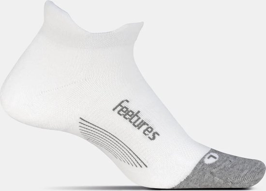 Feetures Elite - Max Cushion - No Show Tab - White - 47-51