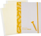 We R Makers Sticky Folio Yellow 5stuks