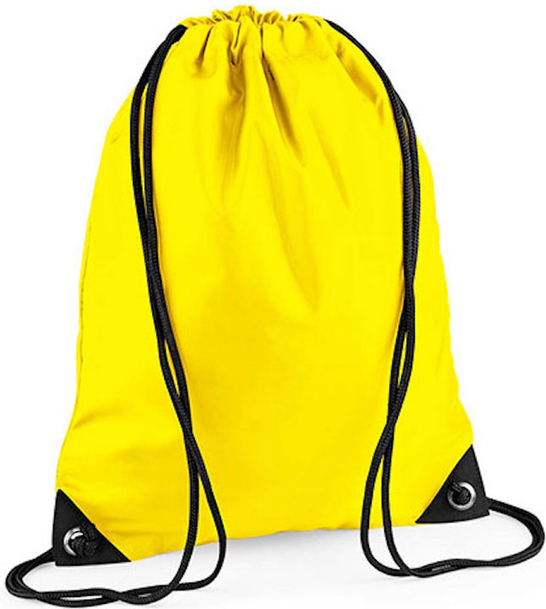 Premium Gymsac Sporttas BagBase - 11 Liter Yellow
