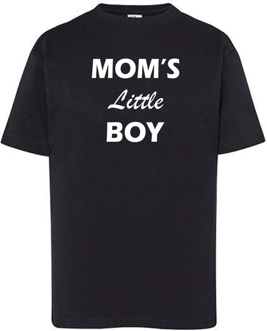T- Shirts Maman Petit Garçon - Zwart-62