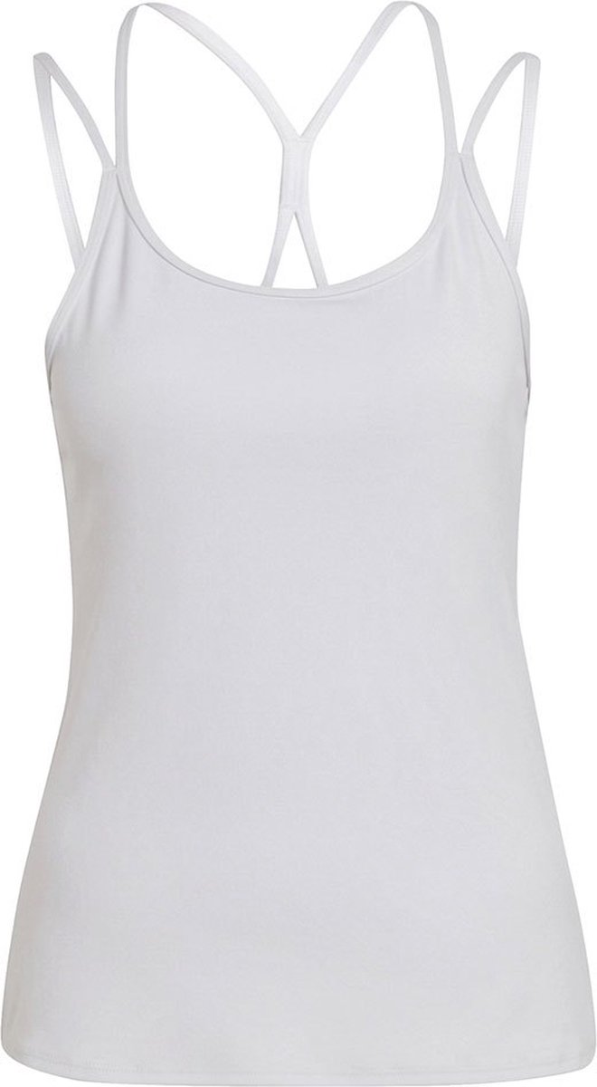 Adidas Slim Mouwloos T-shirt Man Grijs