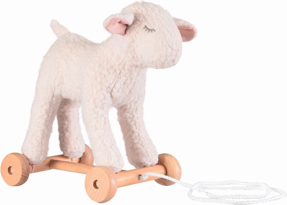 Egmont Toys Houten trekfiguur Mary 25x15x26 cm