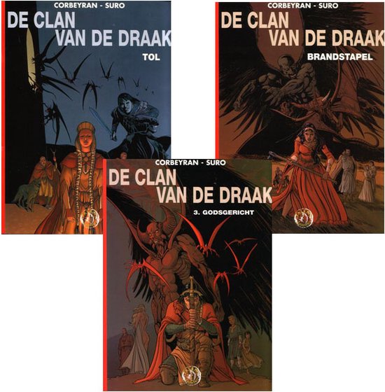 Strippakket De Clan Van De Draak (3 Stripboeken)