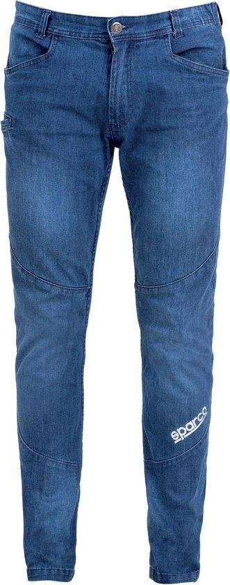 Sparco DENVER Jeans - Stonewashed - Denim Blauw - Maat XXL