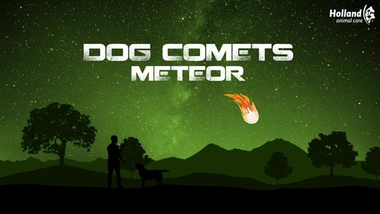 Canne à lancer Dog Comets Meteor Orange & Noir - - 30 cm