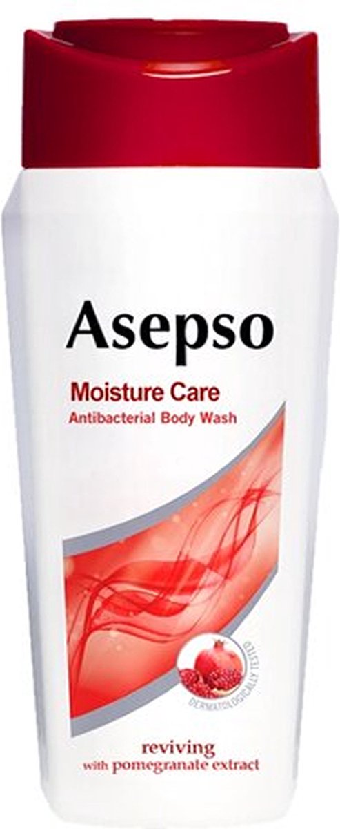 Asepso - Moisture Care - Antibacteriële - Body Wash/Douchegel - 250ml