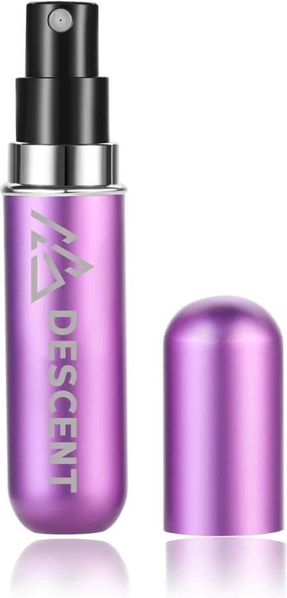 Goedkoopste Descent | Hervulbare Parfumflesjes | 5ml | Paars | Parfum Verstuiver | Mini parfum flesje voor op reis | Navulbaar
