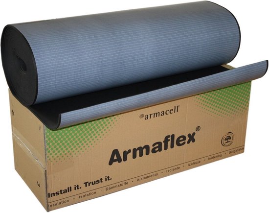 Foto: Armacell armaflex ace plus 19 nieuwe benaming xg19 mm 1 vierkante meter zelfklevend