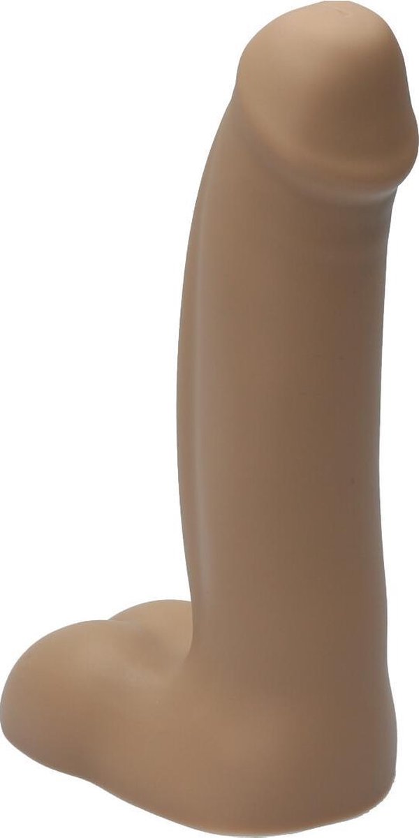 Goedkoopste Ylva & Dite - Icarus - Realistische Siliconen dildo met ballen - Handgemaakt - Made in Holland - beige Cappuccino