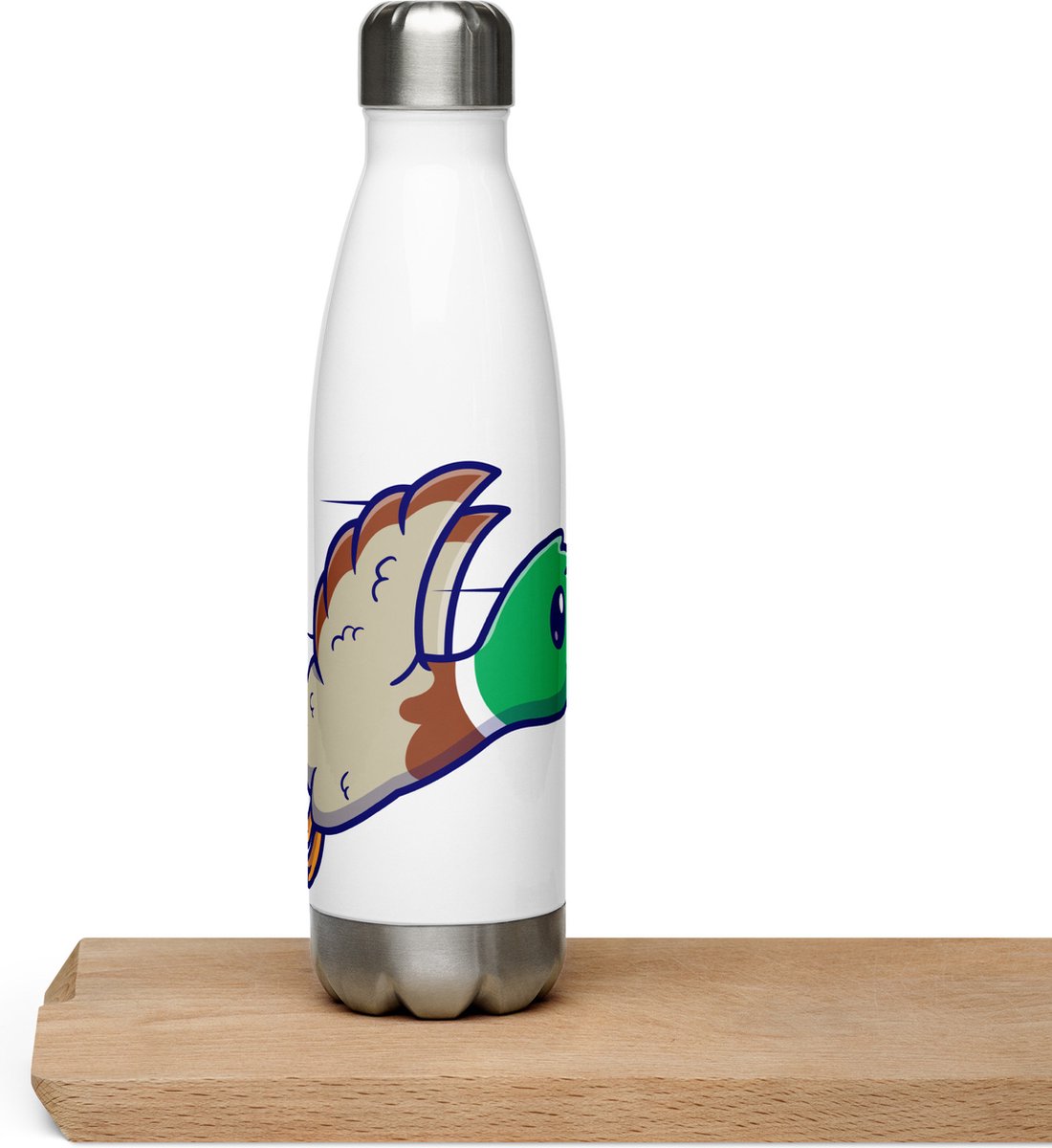 Roestvrij stalen waterfles - Duck - 500ml