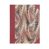 Cockerell Marbled Paper- Rubedo (Cockerell Marbled Paper) Ultra Unlined Hardcover Journal