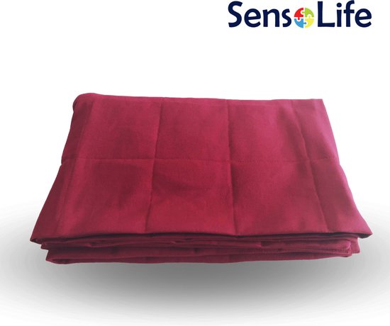 SensoLife Verzwaringsdeken SIMPLY - 8 kg - 140 x 200cm - 100% katoen - Weighted blanket