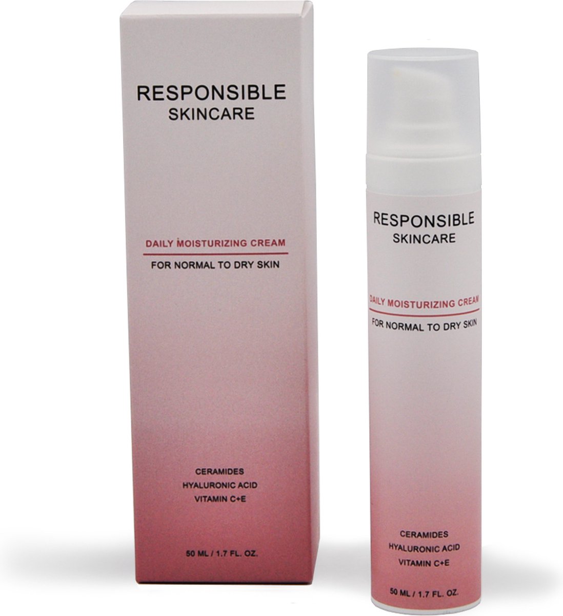 Responsible Skincare - Daily Moisturizing Cream - For Normal to Dry Skin - 50 ml