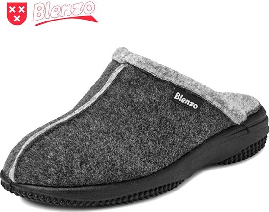 Blenzo - Sloffen Dames - Antraciet - 7724 - Maat 39