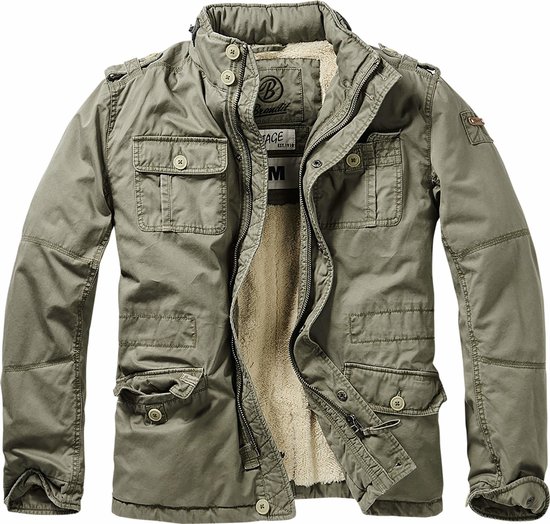 Brandit Britannia Olive Winter Jas Heren