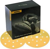 MIRKA Gold Schuurschijven 150mm met 17 gaten - P500