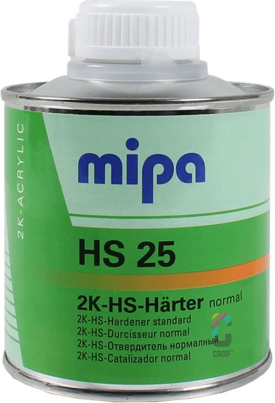 MIPA 2K HS Härter HS25 - 2,5 Liter Für Auto-Lackierarbeiten