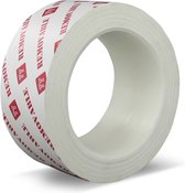 Stuclopertape verwijderbaar Wit PVC-Folie 50mm