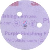 3M 51267 260L+ Violet Micro Disques Abrasifs 75mm P1500 - 50 Pièces