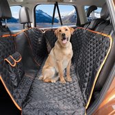 Viervoetjes - Couverture pour chien pour siège arrière de voiture - 137 x 157 cm - Zwart