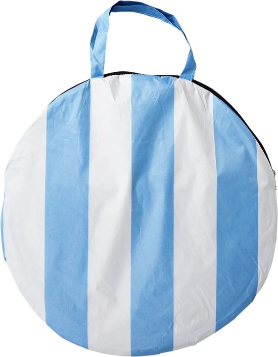 Strandtent Pop Up - Blauw - Opvouwbaar - Uv bescherming - Geschikt voor 1 volwassene of 2 baby's van Generic — afbeelding 3