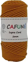 Cordon macramé - 3 mm - Jaune moutarde - fil tube - crochet - tricot - tissage - paire