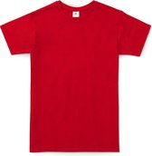 B&C Exact 150 T-shirt pour homme - Rouge - Extra Small - Manches courtes