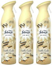 Febreze luchtverfrisser - Vanilla Cookie - voordeelverpakking - 3 x 300 ml