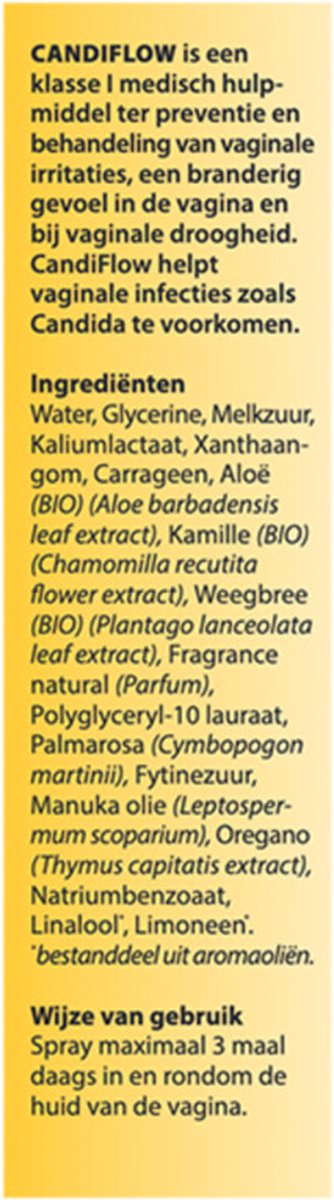 Bloem CandiFlow - Vaginale Spray