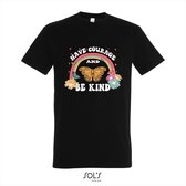 T-shirt Have Courage and be kind - T-shirt korte mouw - zwart - 6 jaar