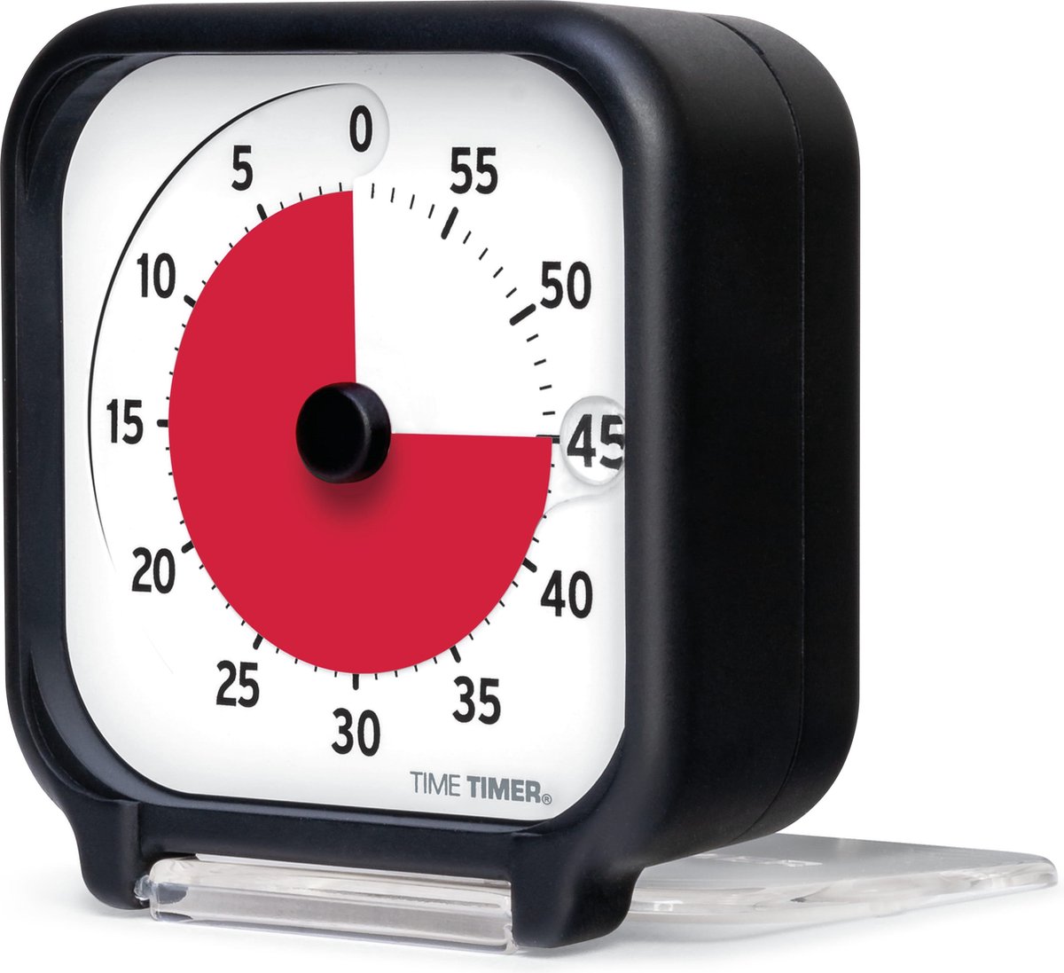 Time Timer® Original Small/Pocket - visuele countdown timer small - 60 minuten - zwart met rode schijf — afbeelding 9