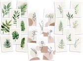 Fabrikten des cartes postales botaniques - Terra - Botanical Goud - Bundle - 24 pcs - A6