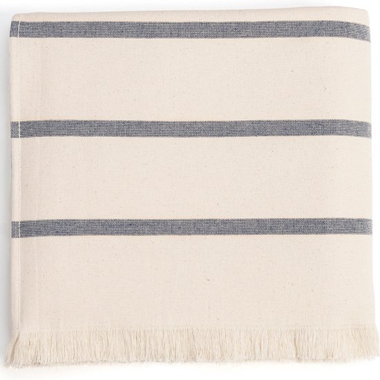 Torres Novas 1845 Serviette de Plage Boa- Nova, Marine- 180 x 180 cm - 100% Katoen