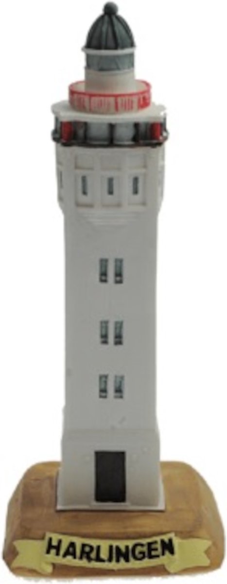 Vuurtoren Harlingen 13cm - Miniatuur Beeldje