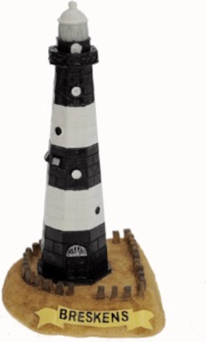 Vuurtoren Breskens 13cm - Miniatuur Beeldje