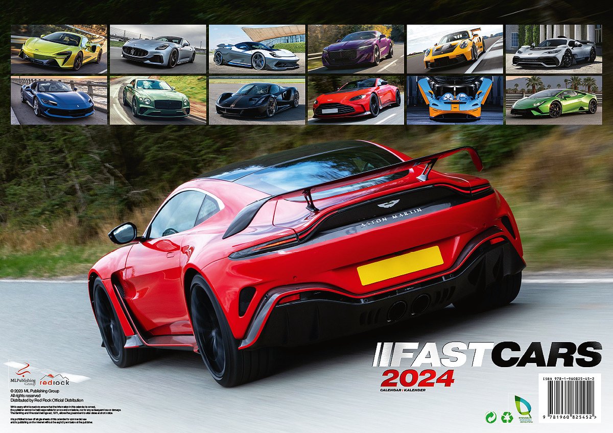 Fast Cars Kalender 2024