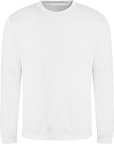 Vegan Sweater met lange mouwen 'Just Hoods' Arctic White - 5XL