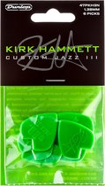 Dunlop Kirk Hammet Jazz III - Player's Pack van 6, heavy