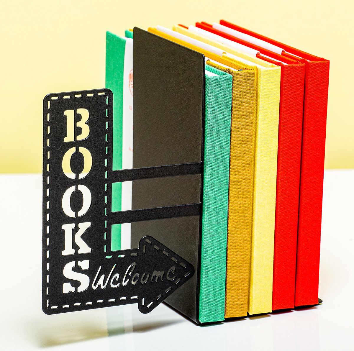 Balvi Bookshop Boekensteun – Zwart
