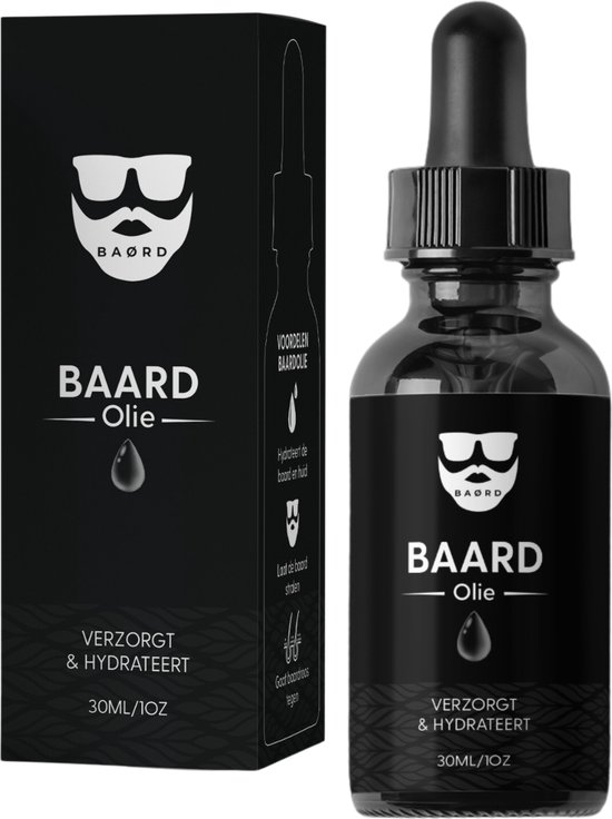 BAØRD Baardolie 30ml - Voor Korte & Lange Baard - 100% Natuurlijke Oorsprong - Baardverzorging - Baard Olie - Beard Oil - Snor & Baard - Verzorging