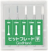 Godhand Precision Chisels Set of 5 GH-BBH-1-3 Voor Kunstof Model Kit