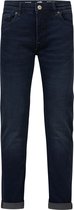 Petrol Industries Heren Jeans Regular Tapered Fit Russel - Spijkerbroek - Stretchdenim - Essentials Collection - Blauw - Maat W34L34