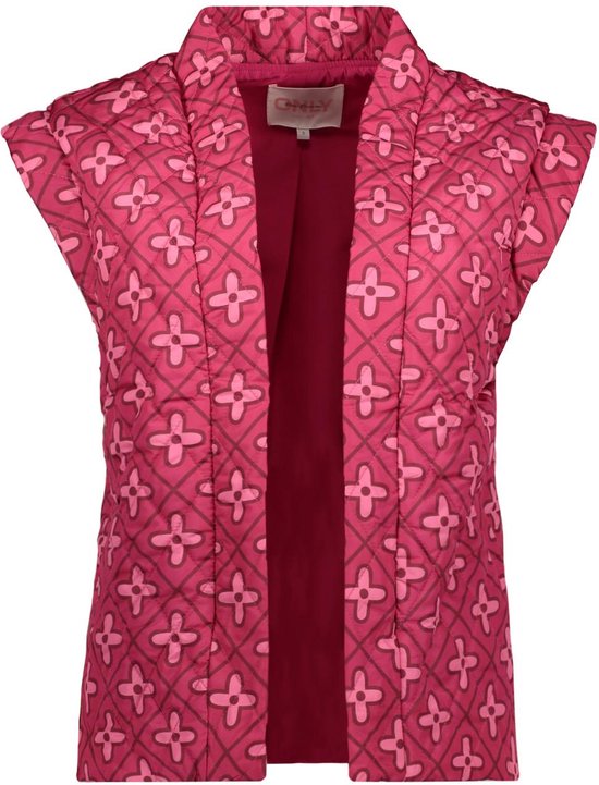 Only Vest Onlcemma Aop Quilt Vest Pnt 15311246 Dames